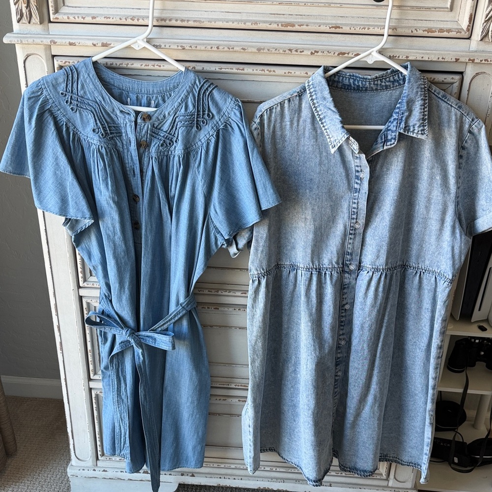 Blue Denim Dresses